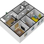 Pronajměte si 1 ložnic/e byt o rozloze 92 m² v Nový Jičín