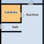 Wynajmij 2 sypialnię apartament z 50 m² w Krakow