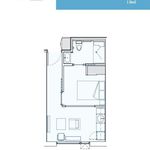 Rent 1 bedroom apartment of 22 m² in North Perth