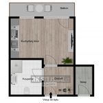 Rent 1 bedroom apartment of 50 m² in Ceské Budejovice