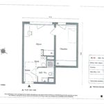 Appartement de 29 m² avec 2 chambre(s) en location à Auzeville-Tolosane