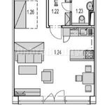 Rent 1 bedroom apartment of 47 m² in Číhošť