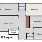 Rent 4 bedroom apartment of 103 m² in Warszawa