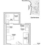 Rent 1 bedroom apartment of 18 m² in Frankfurt am Main