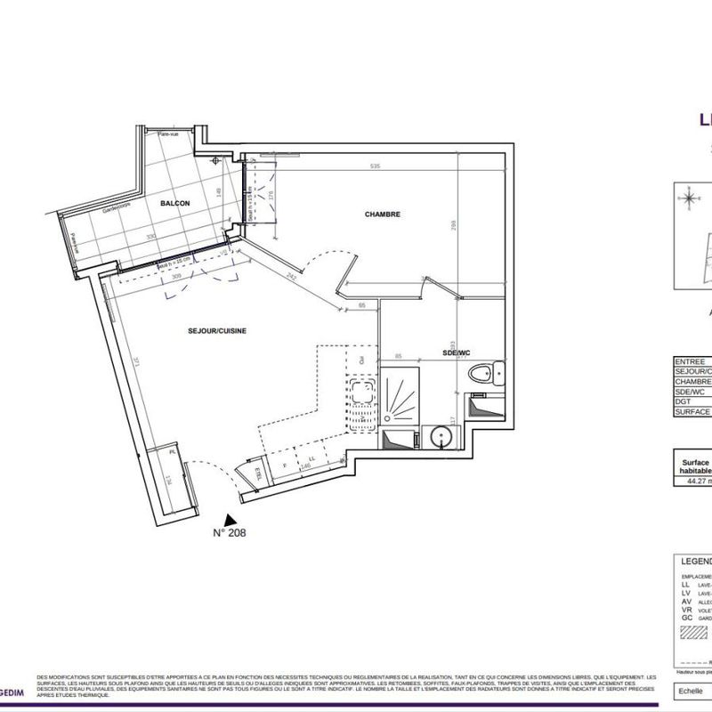 Location appartement  pièce MEAUX 44m² à 928.74€/mois - CDC Habitat