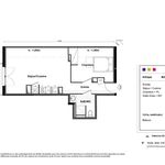 Rent 2 bedroom apartment of 39 m² in Roques-sur-Garonne