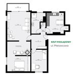 Wynajmij 3 sypialnię apartament z 93 m² w Warsaw