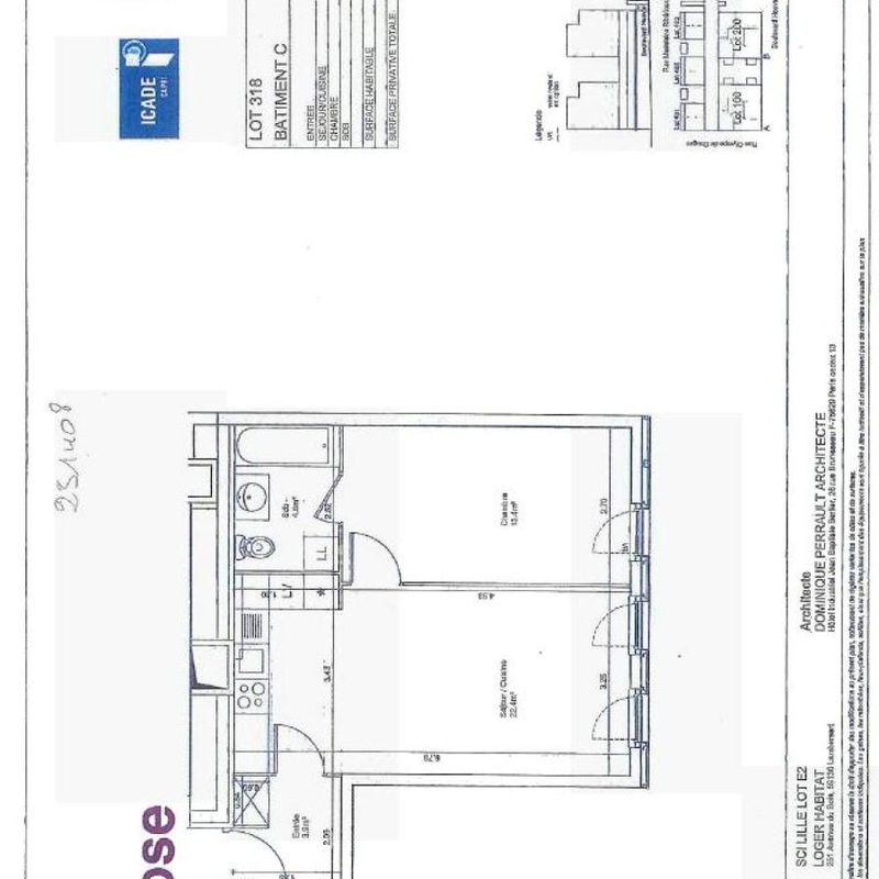 Location appartement  pièce LILLE 44m² à 802.60€/mois - CDC Habitat Euralille