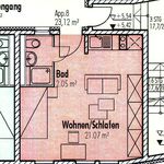 Miete 1 Schlafzimmer wohnung von 24 m² in Ansbach