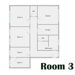 Miete 1 Schlafzimmer wohnung von 18 m² in Wien