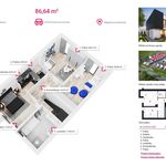 Nowy dom w zabudowie szeregowej 168 m²