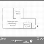 Wynajmij 2 sypialnię apartament z 69 m² w Lublin
