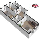 Rent 2 bedroom apartment of 47 m² in Opava