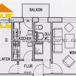 Rent 2 bedroom apartment of 39 m² in Chemnitz