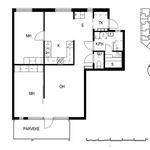 Rent 3 bedroom apartment of 78 m² in Herttoniemi