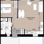 Lej 2-værelses rækkehus på 65 m² i Kolding