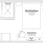 Rent 1 bedroom student apartment of 37 m² in Hamburg