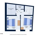 Huur 2 slaapkamer huis van 80 m² in Liège