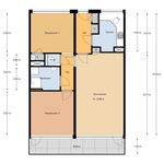 Huur 3 slaapkamer appartement van 79 m² in Amstelveen