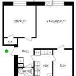 Rent 2 bedroom apartment of 54 m² in Bromma