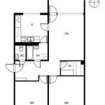 Rent 3 bedroom apartment of 78 m² in Lohja