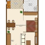 Miete 1 Schlafzimmer wohnung von 54 m² in Andernach