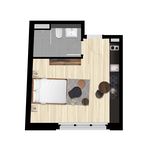 Miete 2 Schlafzimmer wohnung von 28 m² in Berlin