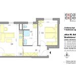 Pronajměte si 2 ložnic/e byt o rozloze 49 m² v Konstantinovy Lázně