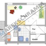 1-Schlafzimmer wohnung über 32 m² in Ilmenau