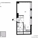 Rent 1 bedroom apartment of 33 m² in Hämeenlinna