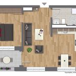 Rent 2 bedroom apartment of 53 m² in Nuremberg