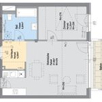 Miete 2 Schlafzimmer wohnung von 50 m² in Vienna
