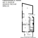 Rent 2 bedroom apartment of 52 m² in Jaakkola,