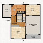 Pronajměte si 4 ložnic/e byt o rozloze 87 m² v Česká Lípa