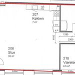 Lej 3-værelses lejlighed på 125 m² i Kolding