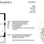 Vuokraa 2 makuuhuoneen asunto, 40 m² paikassa Espoo