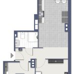 Miete 2 Schlafzimmer wohnung von 61 m² in Düsseldorf