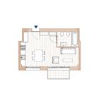Rent 1 bedroom apartment of 49 m² in Porto