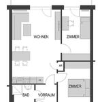 Miete 3 Schlafzimmer wohnung von 59 m² in Albersdorf-Prebuch