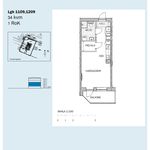 Rent 1 bedroom apartment of 34 m² in Oxie - Centrum