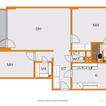 Rent 3 bedroom apartment of 77 m² in Lojo