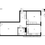 Rent 2 bedroom apartment of 57 m² in Kajaani