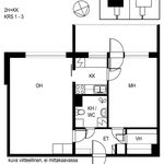 Rent 2 bedroom apartment of 50 m² in Joensuu