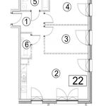 Wynajmij 3 sypialnię apartament z 64 m² w Gdańsk