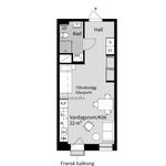 Rent 1 bedroom apartment of 35 m² in Lund