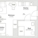 Rent 1 bedroom apartment of 35 m² in Schönefeld