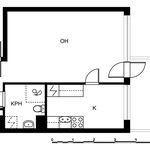 Rent 2 bedroom apartment of 49 m² in Helsinki