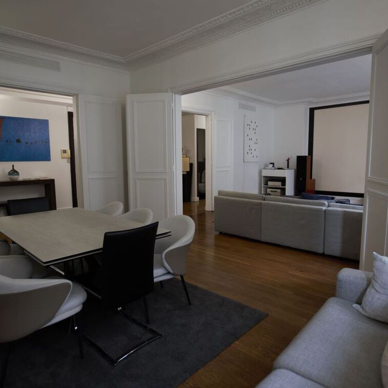 Location appartement meublé de 137 m2 rue Arsene Houssaye à Paris Paris 8ème