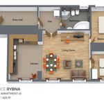 Rent 2 bedroom apartment of 86 m² in Praha