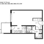 Rent 1 bedroom house of 37 m² in Gammelbacka,